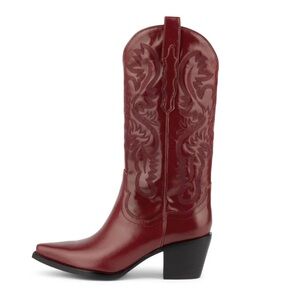 Jeffrey Campbell Dagget Boots Red